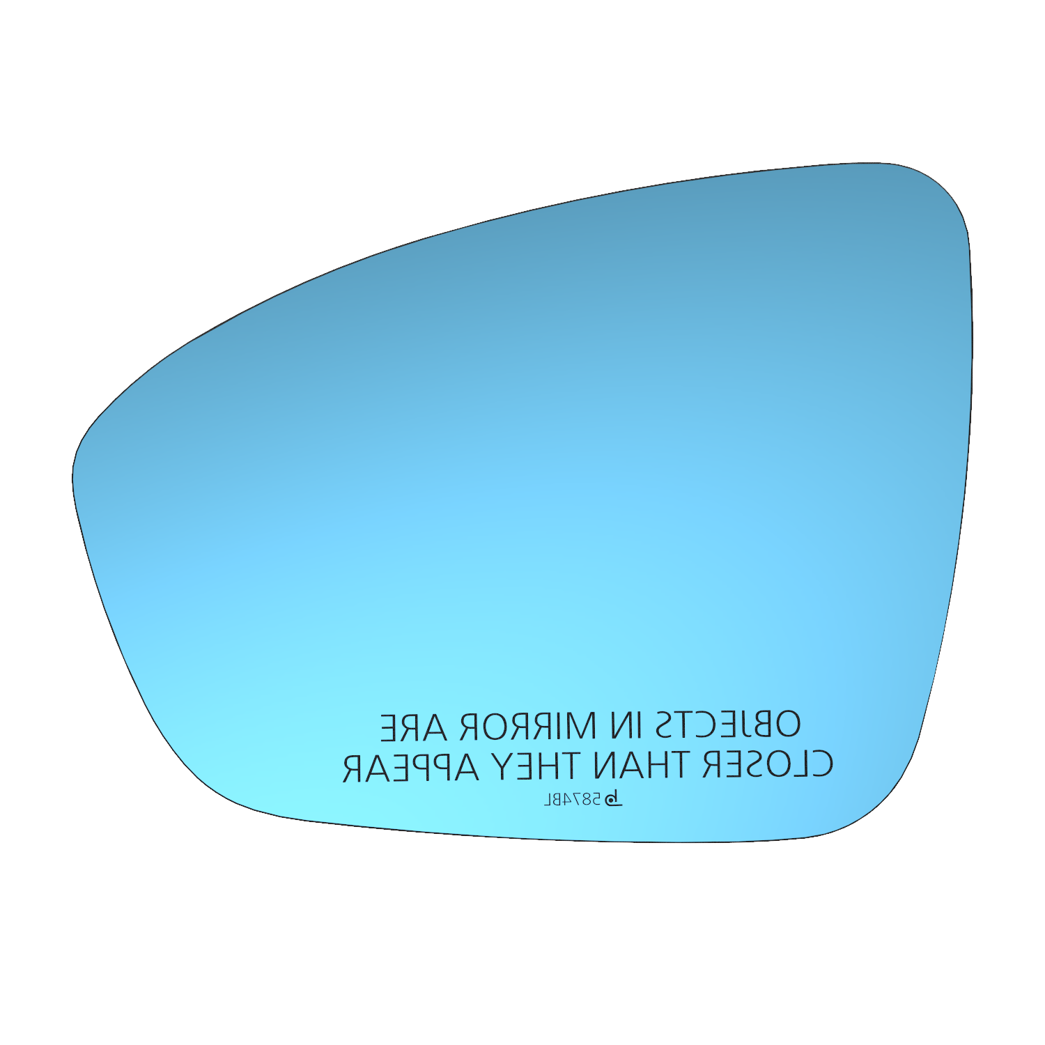 CLARI-BLU SIDE VIEW MIRROR